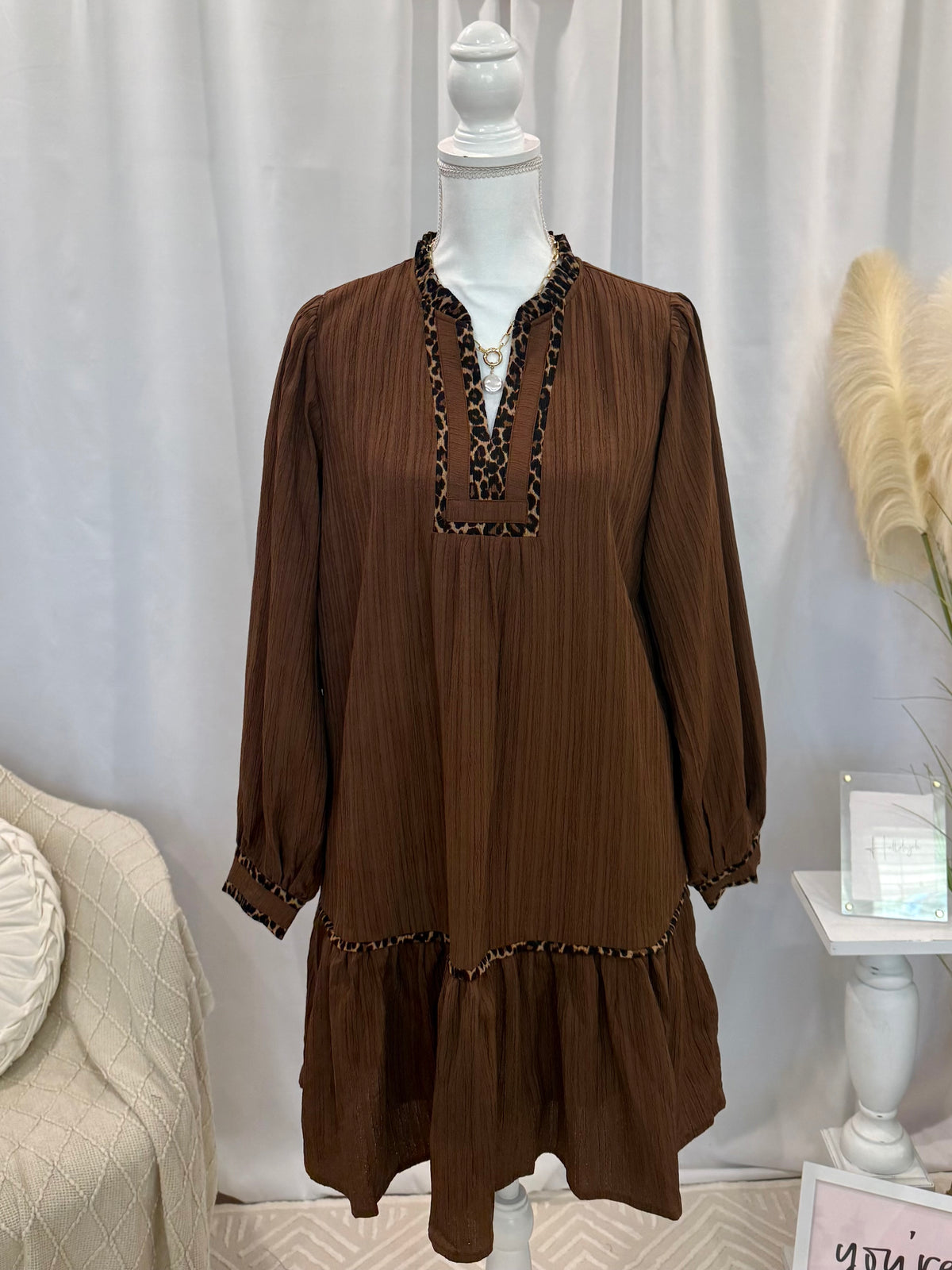 Caramel Espresso Dress (Pockets!)