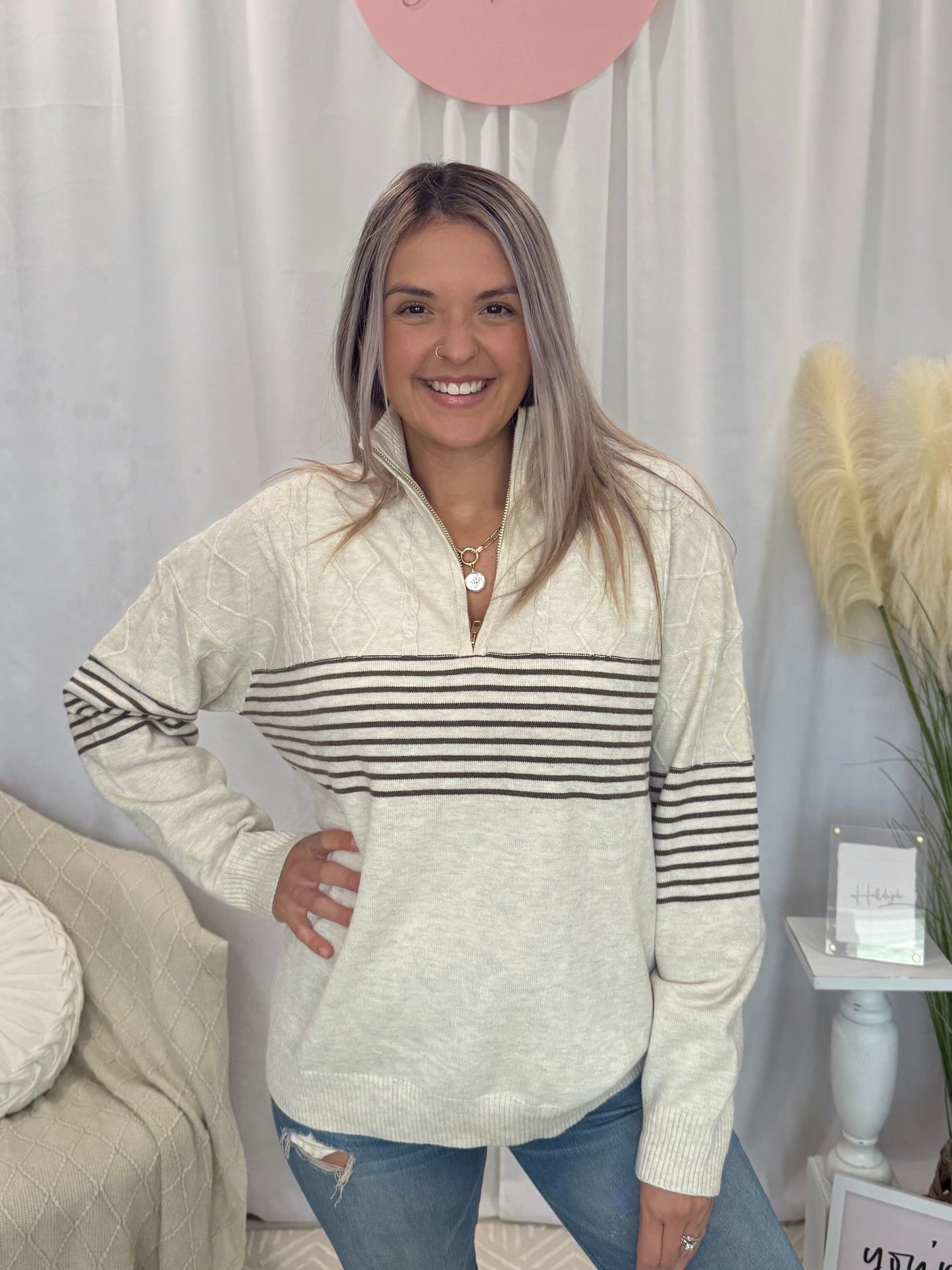 Cozy Cream Sweater