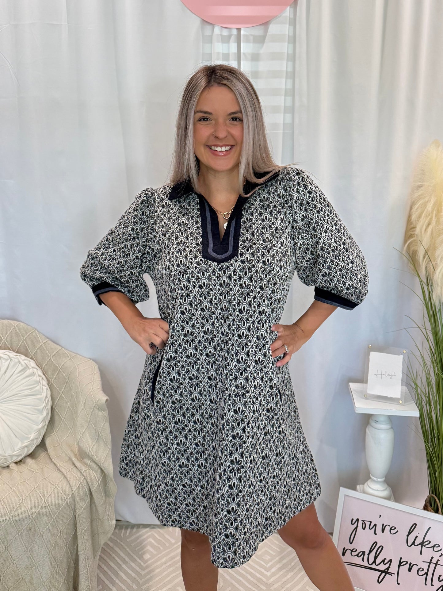 Delightfully Dressed Dress (Pockets!)