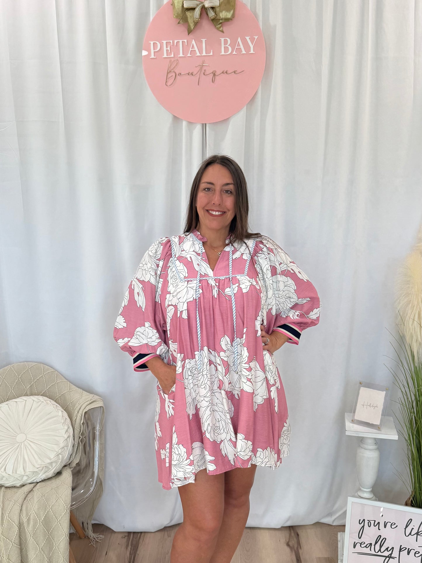 Rosé All Day Dress