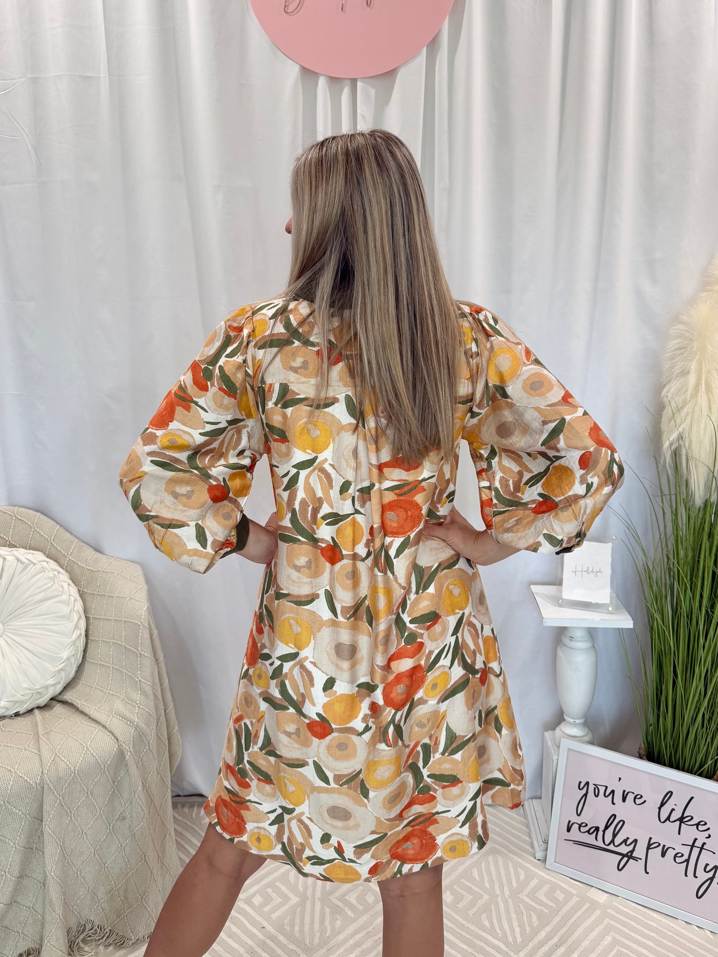 Chestnut Deluxe Dress (Pockets!)