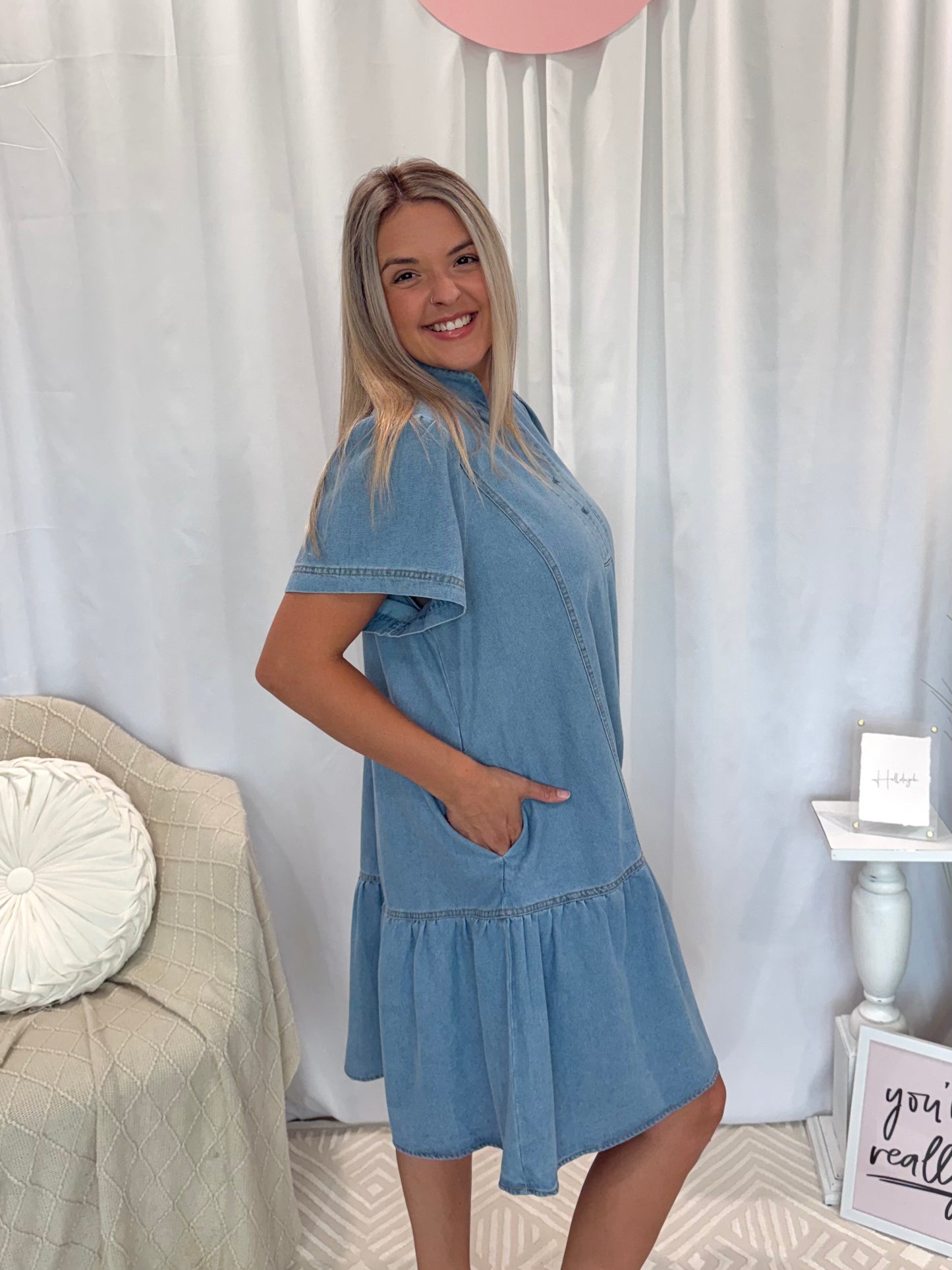 This Is It Denim Dress
