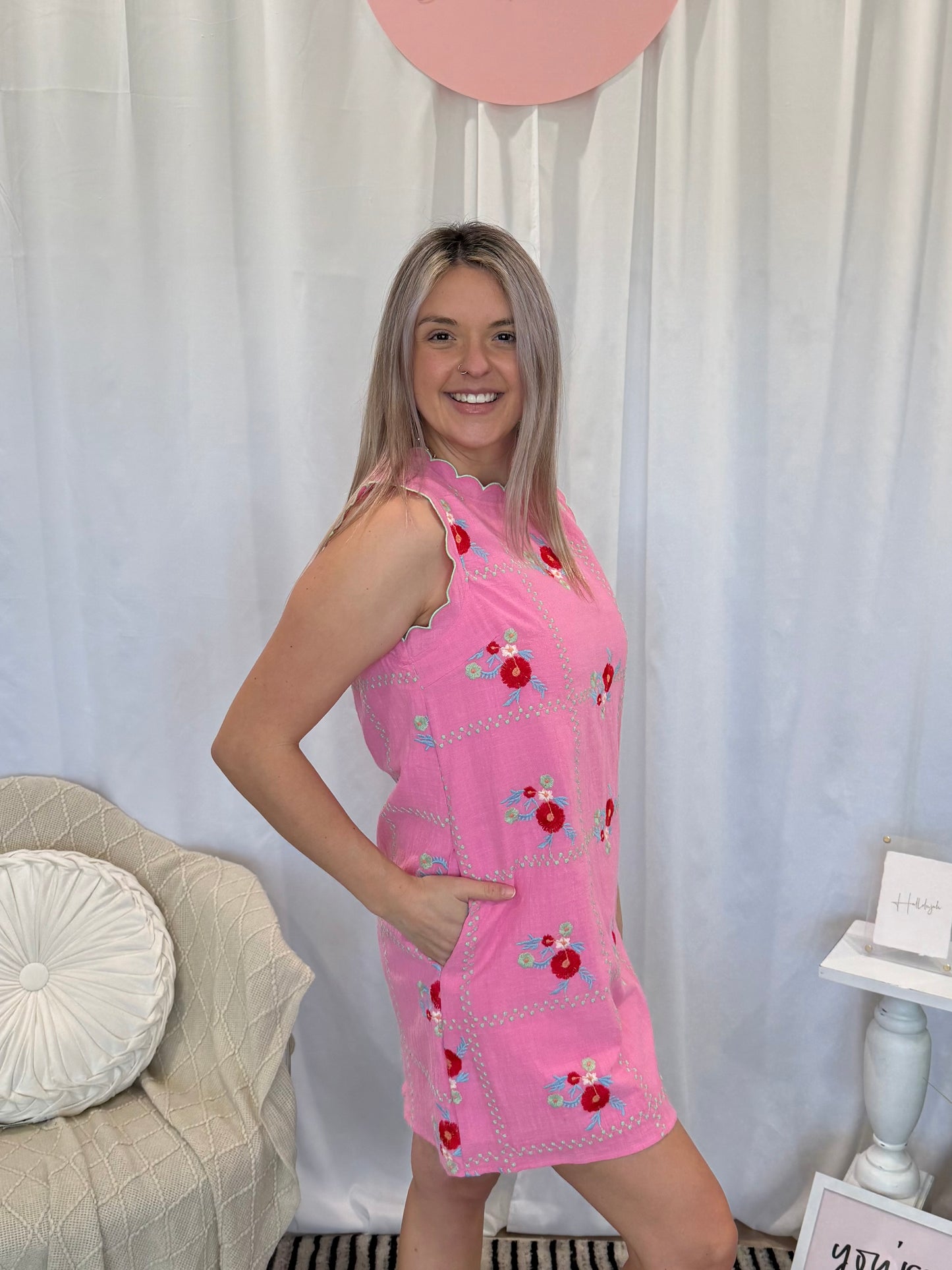 Beachside Bubble Dress (Pockets!)