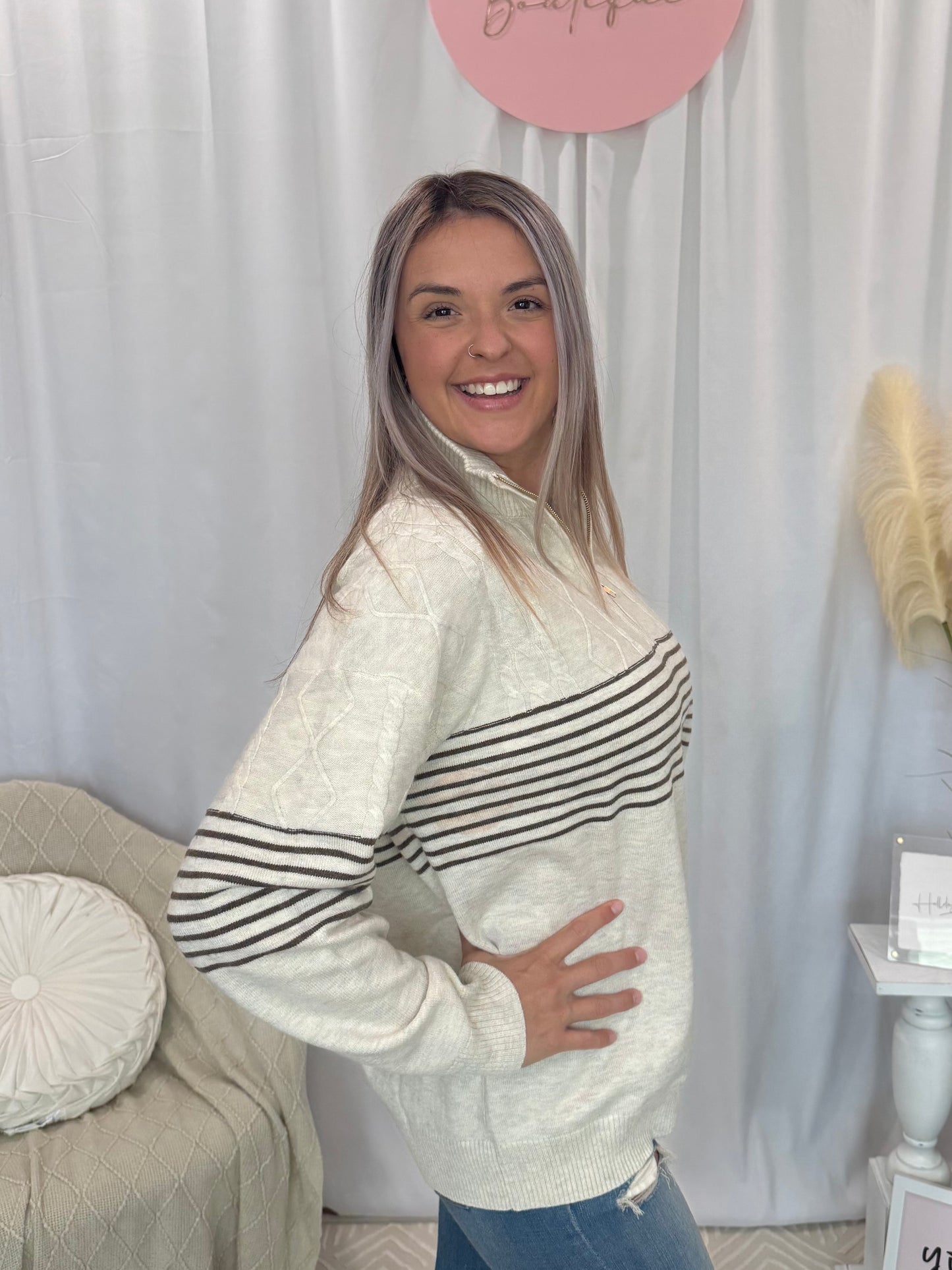 Cozy Cream Sweater