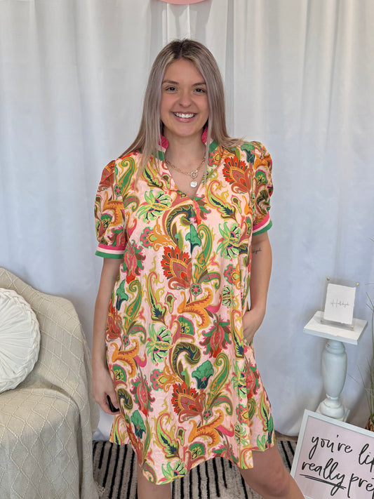 Spanish Paloma Dress (Pockets!)