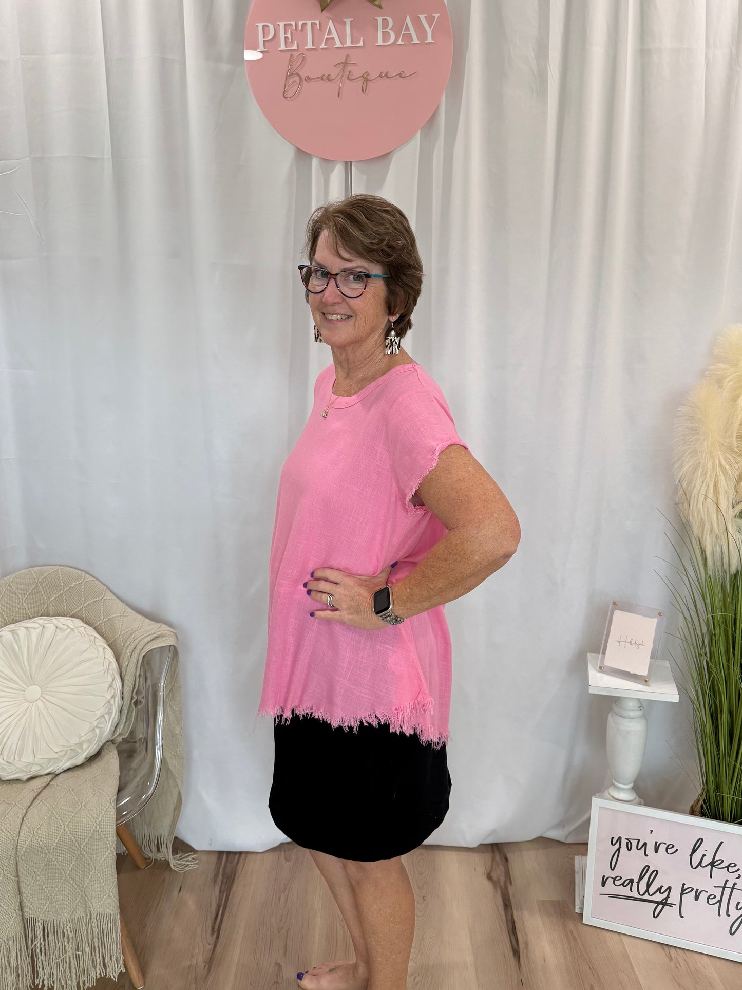 Classy Pink Top