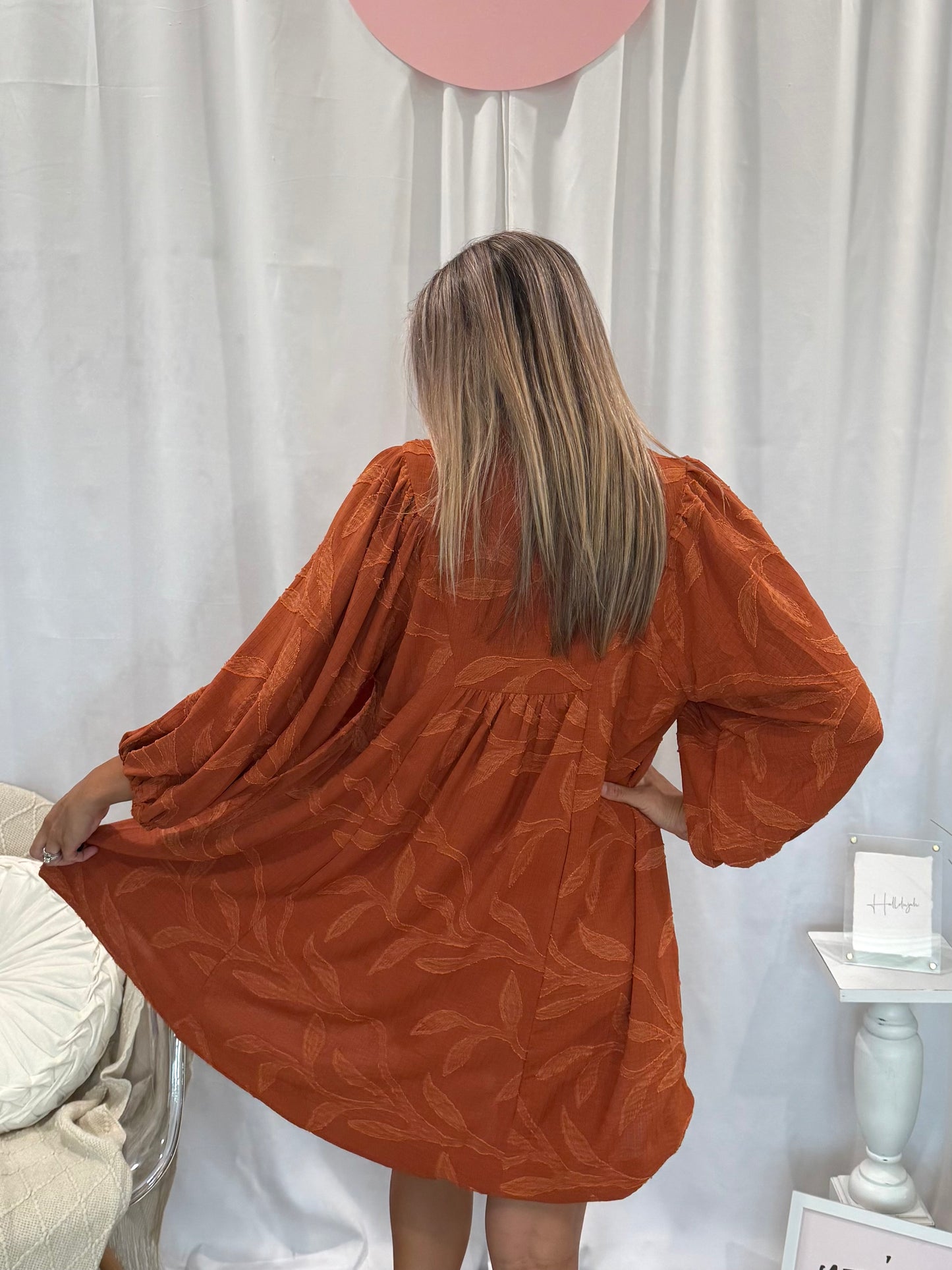 Signature Rust Dress