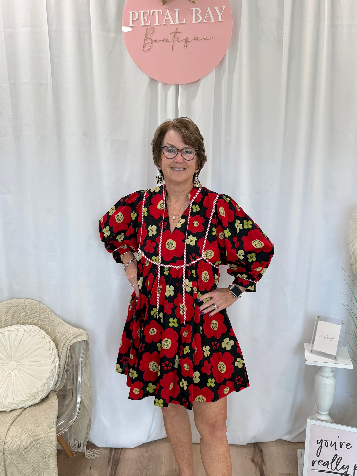 Raspberry Pear Dress