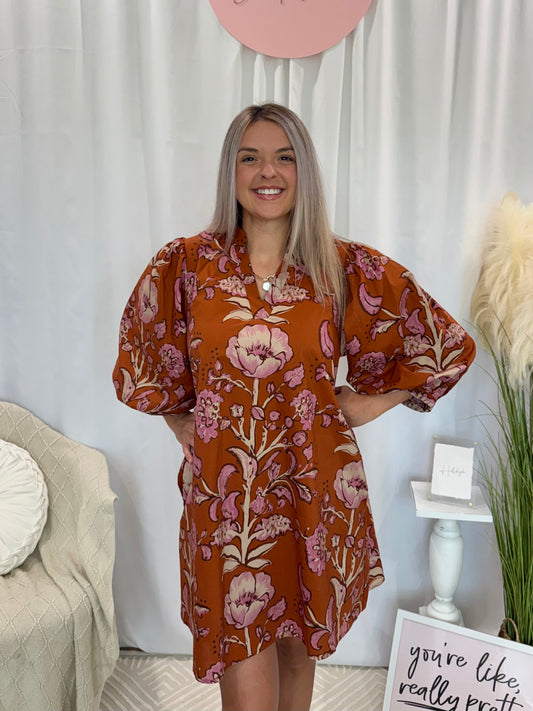 Perfect Pumpkin Dress (Pockets!)