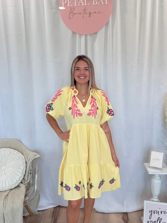Pretty Yellow Dress