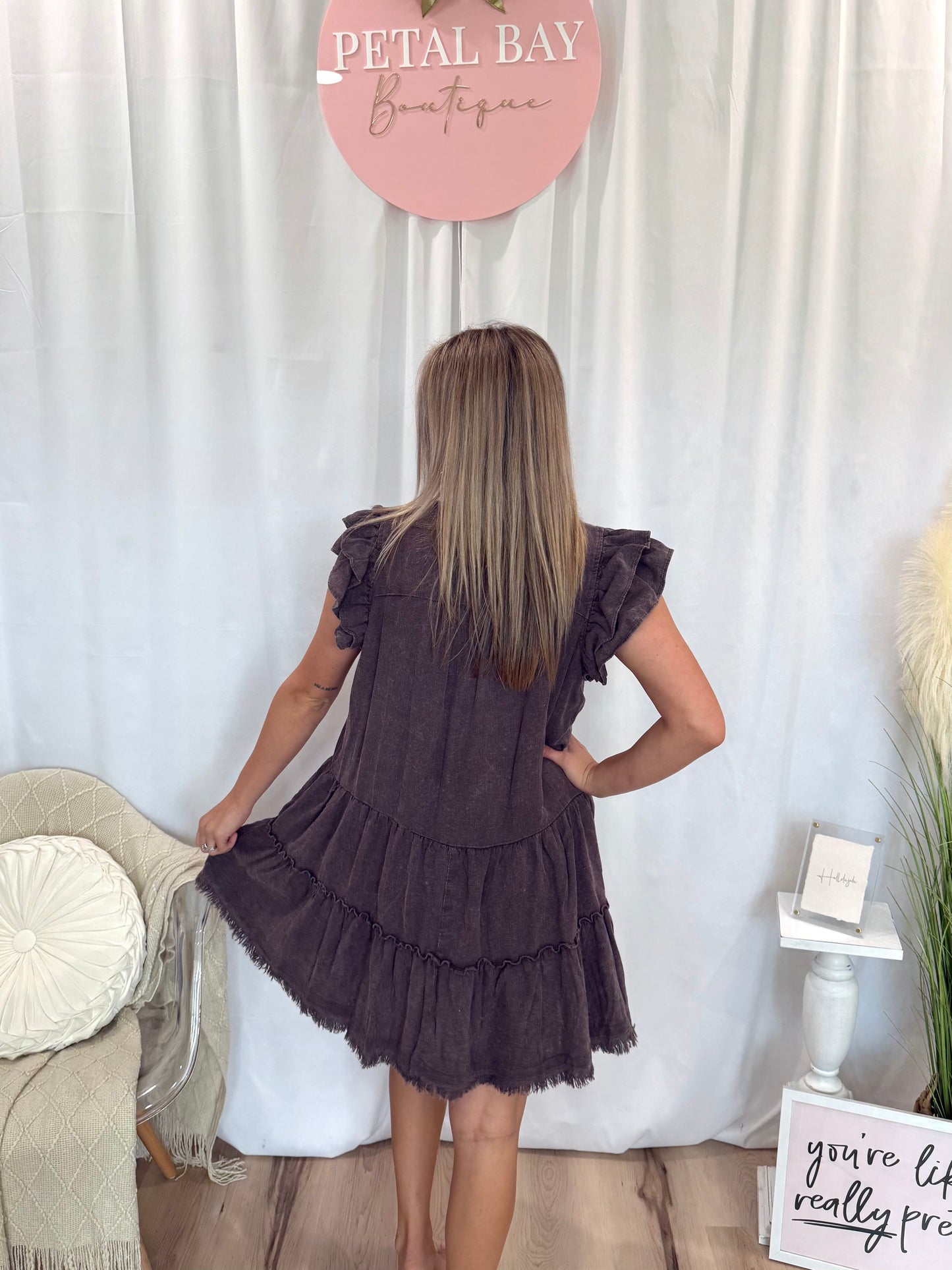 Ash Ruffe Dress