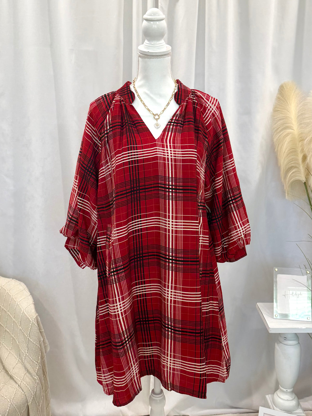 Holly Days Dress (Pockets!)