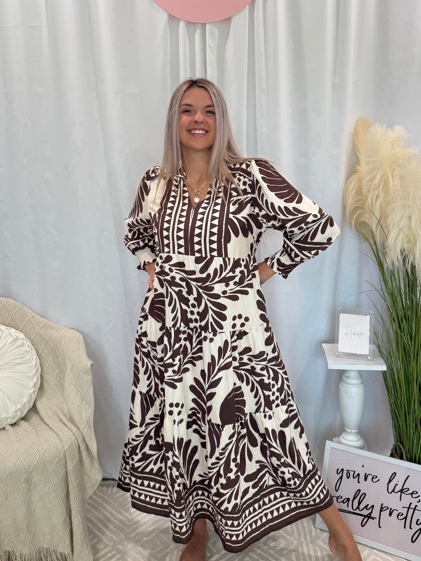 Chocolate Delight Dress (Pockets!)