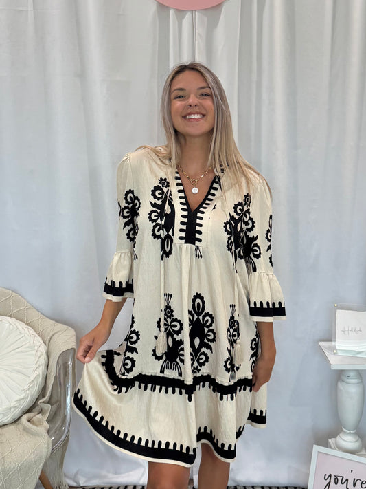Cutest Ever Cream Dress