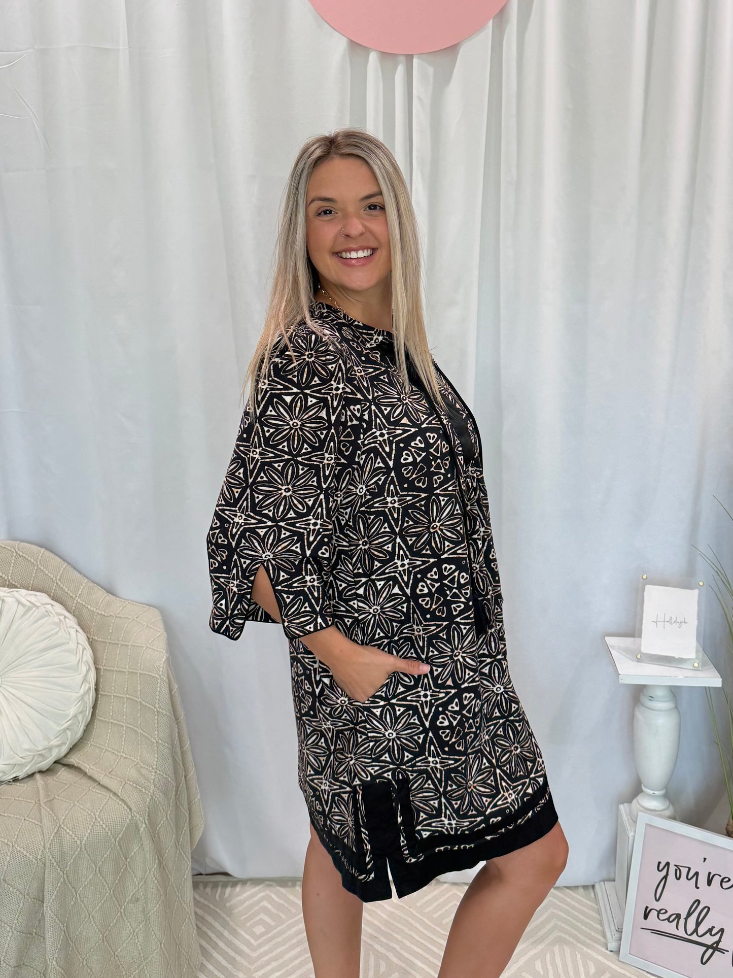 Double Espresso Dress (Pockets!)