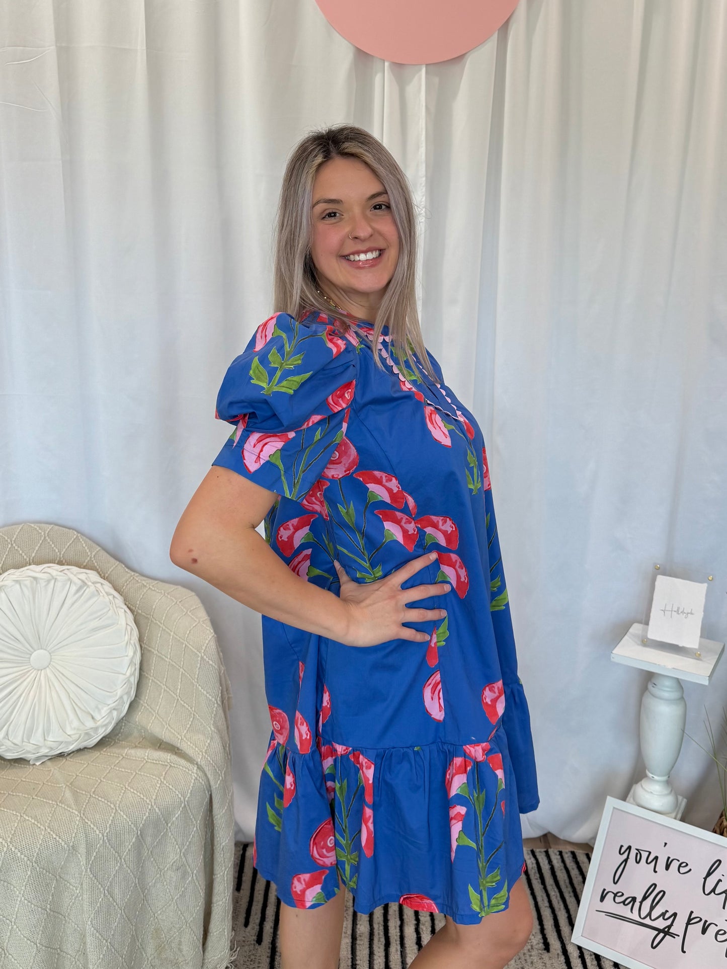 Pink Pop Berry Dress