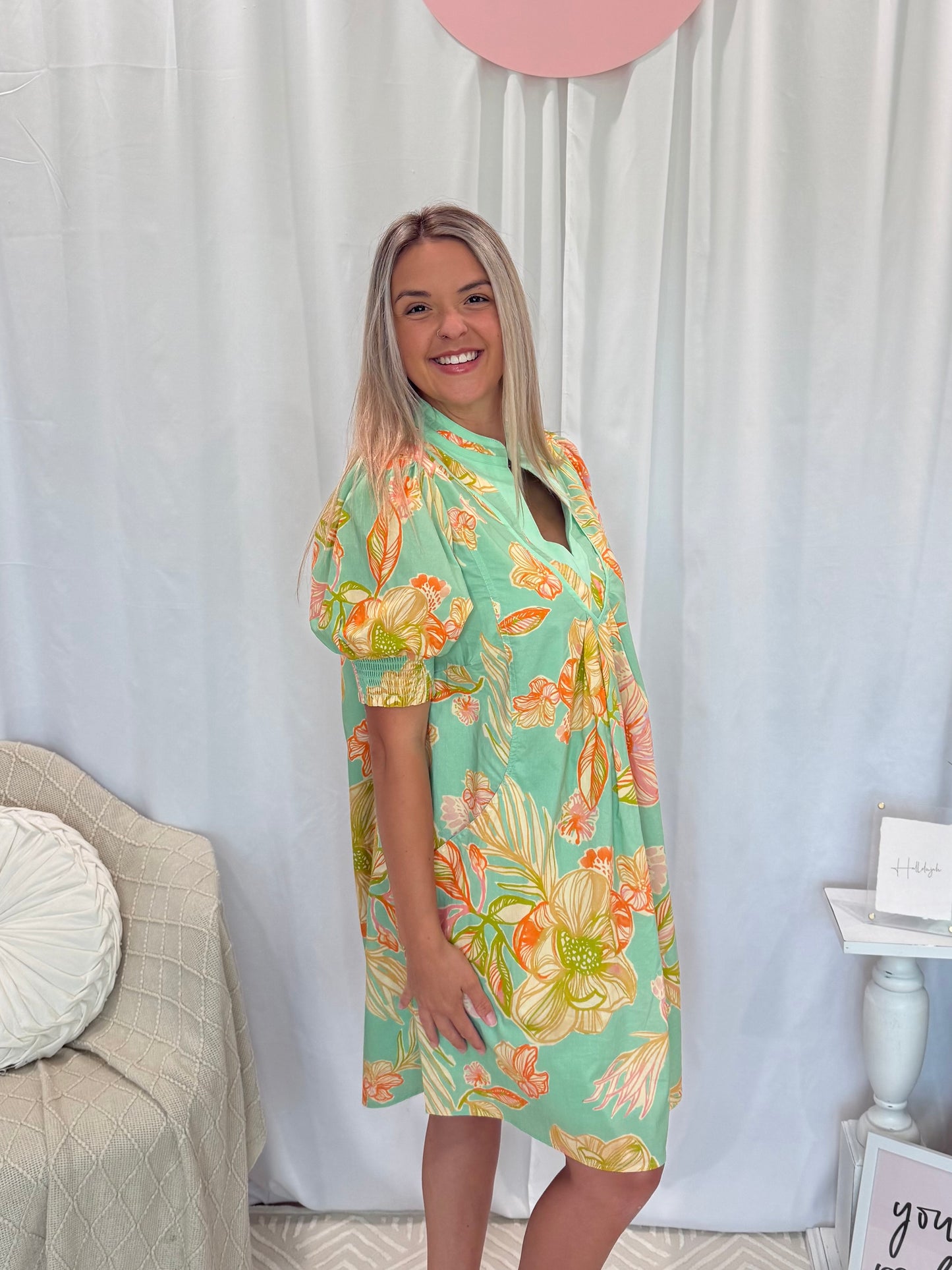 Summer Sunset Dress (Pockets!)