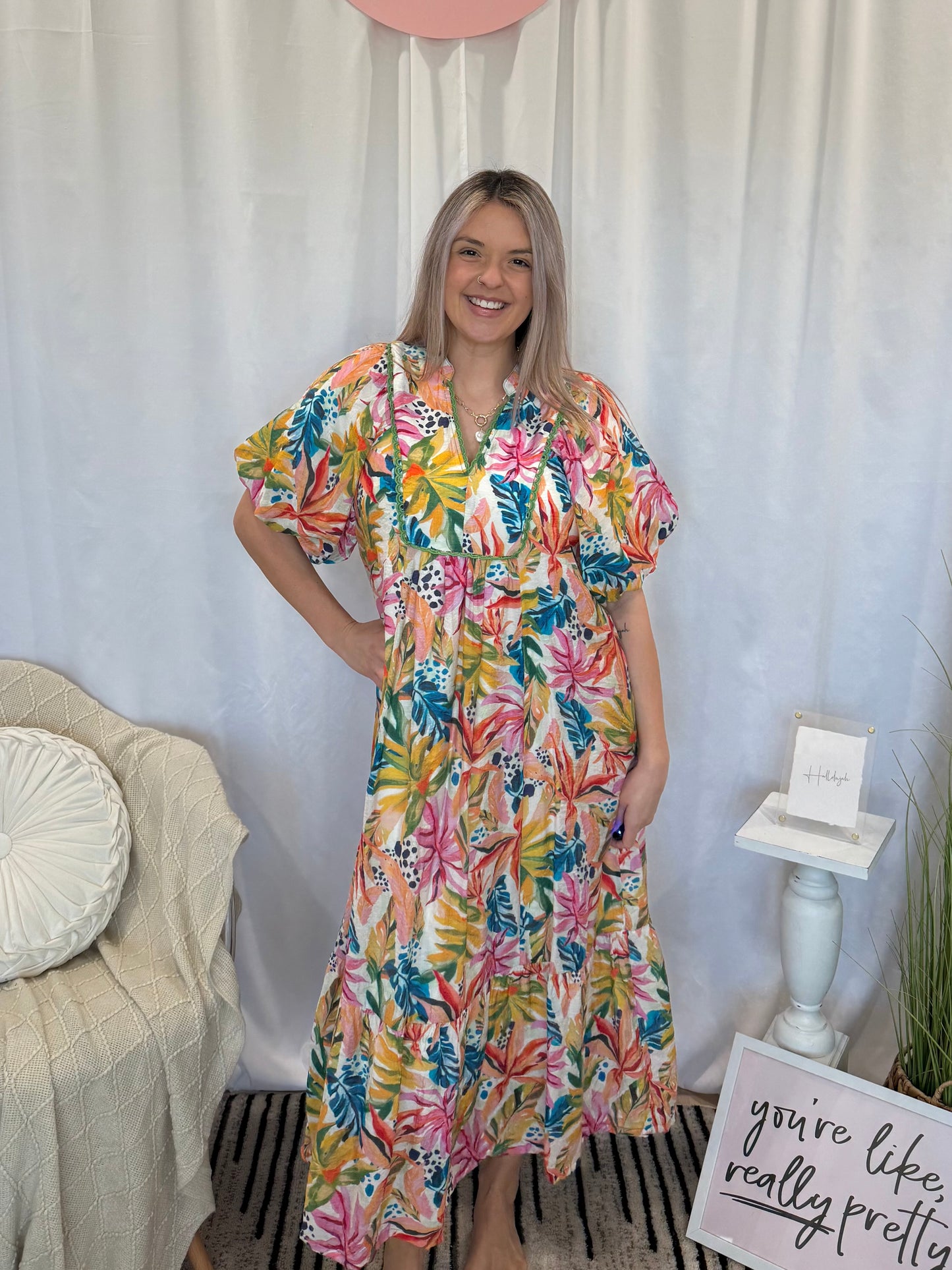 Funfetti Dress (Pockets!)