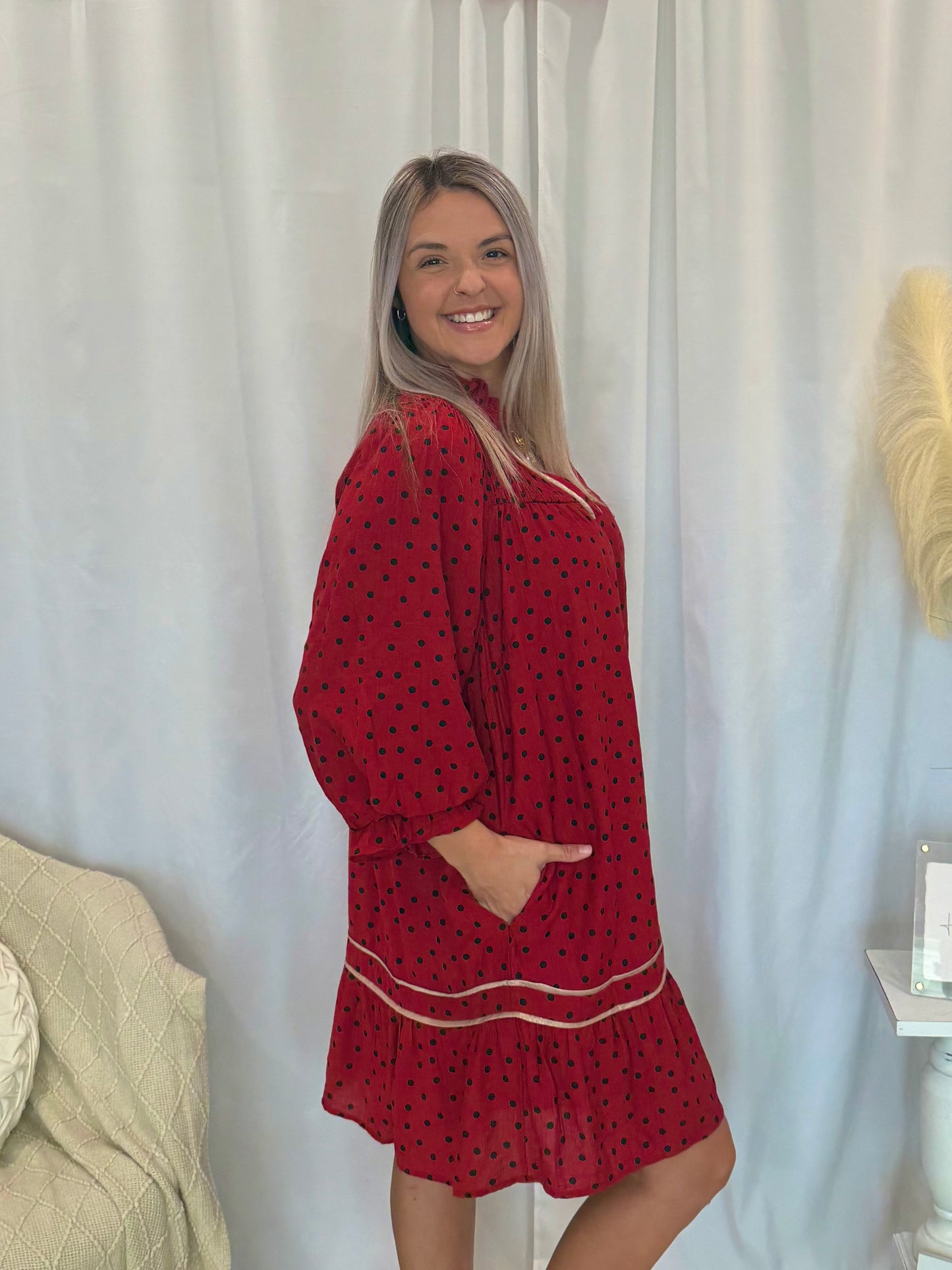 Scarlett Flair Dress (Pockets!)