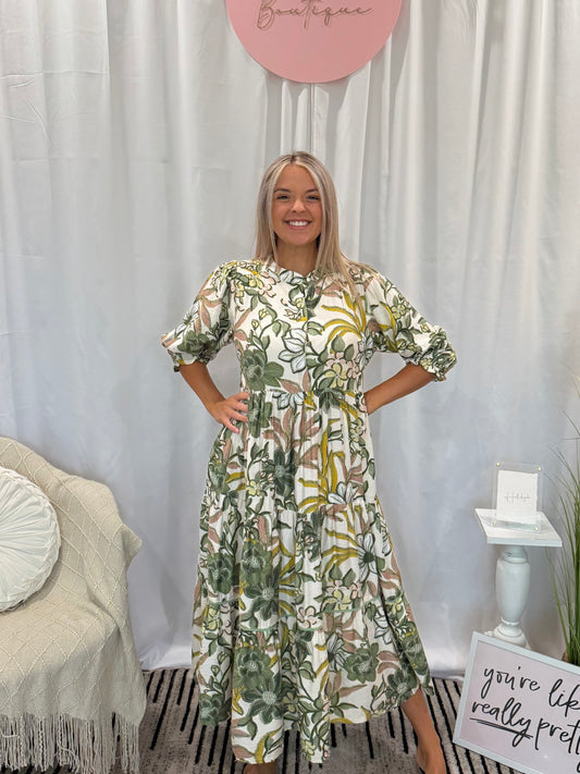 Fern Haven Dress (Pockets!)
