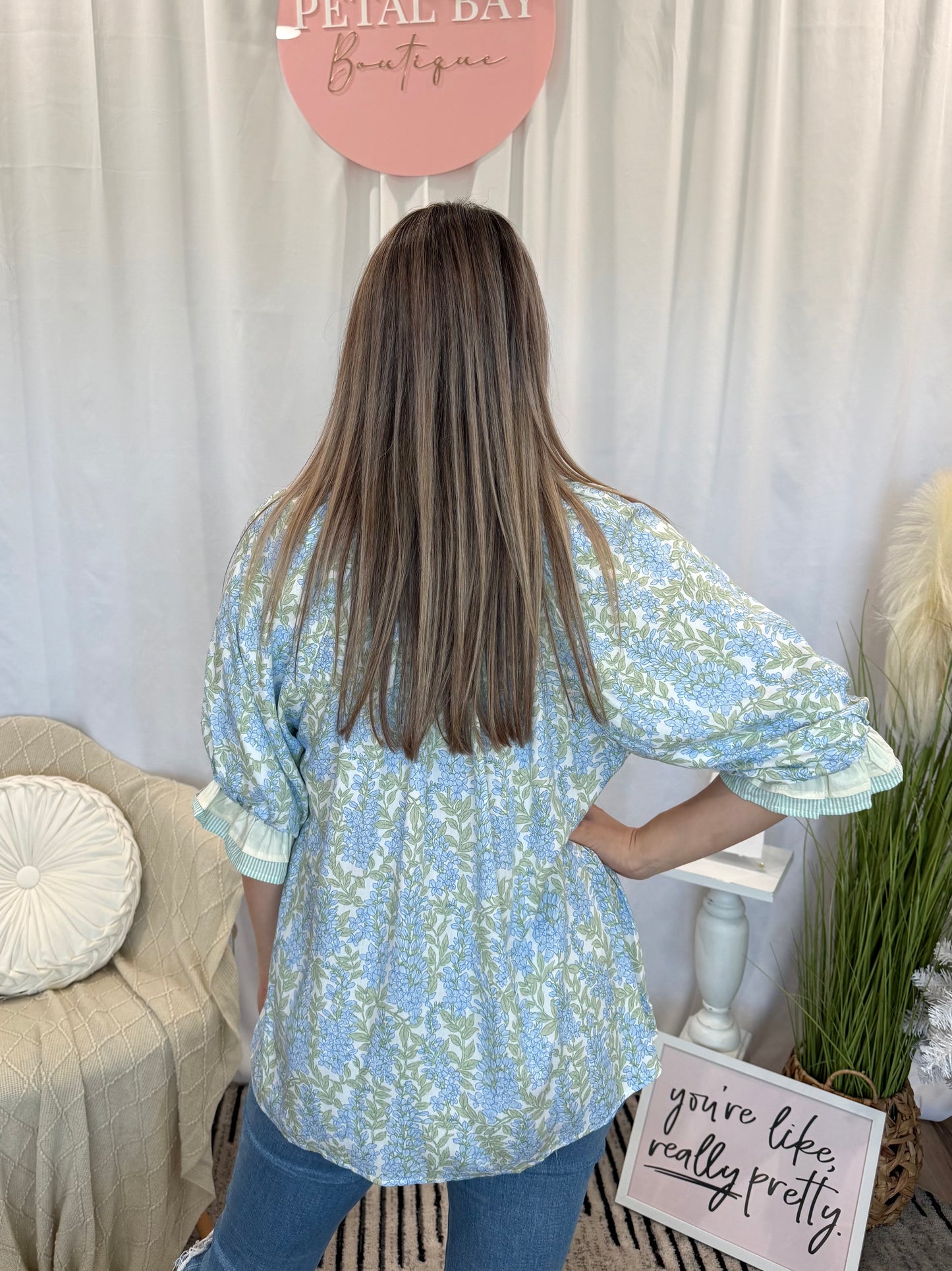 Smiling for Spring Top