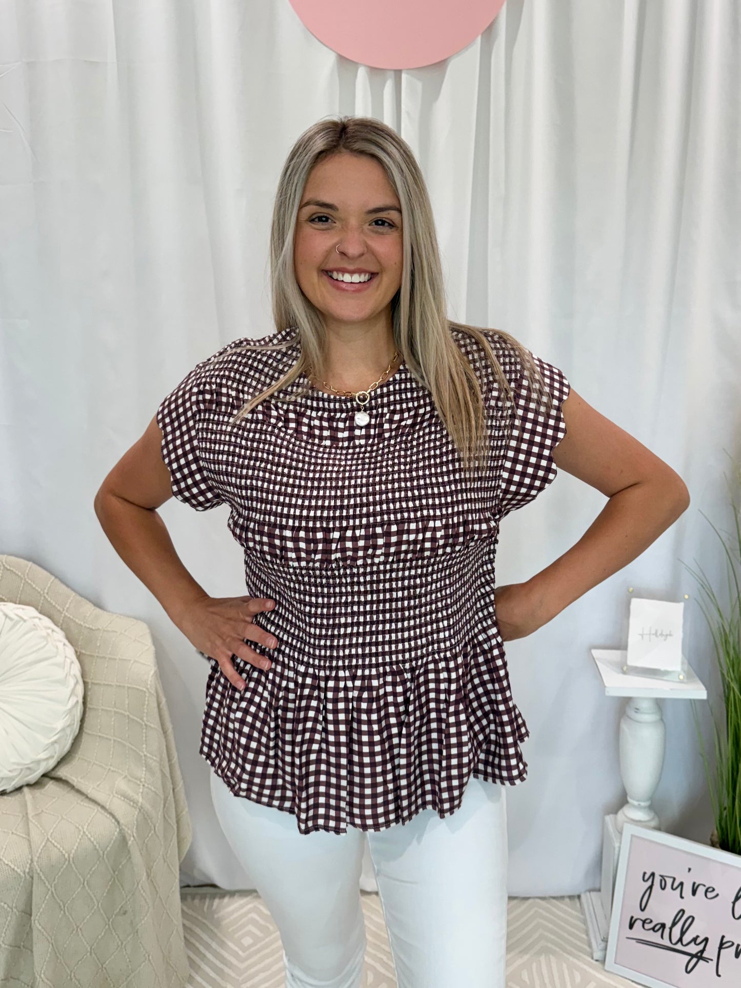 Beautifully Brown Top