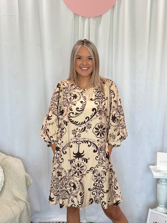 Toasted Caramel Dress (Pockets!)