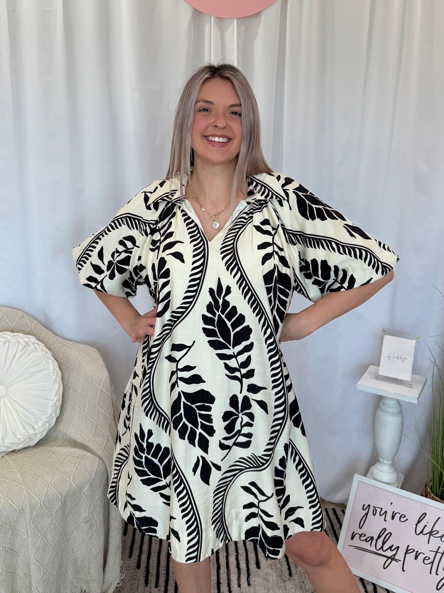 Ebony Forest Dress (Pockets!)