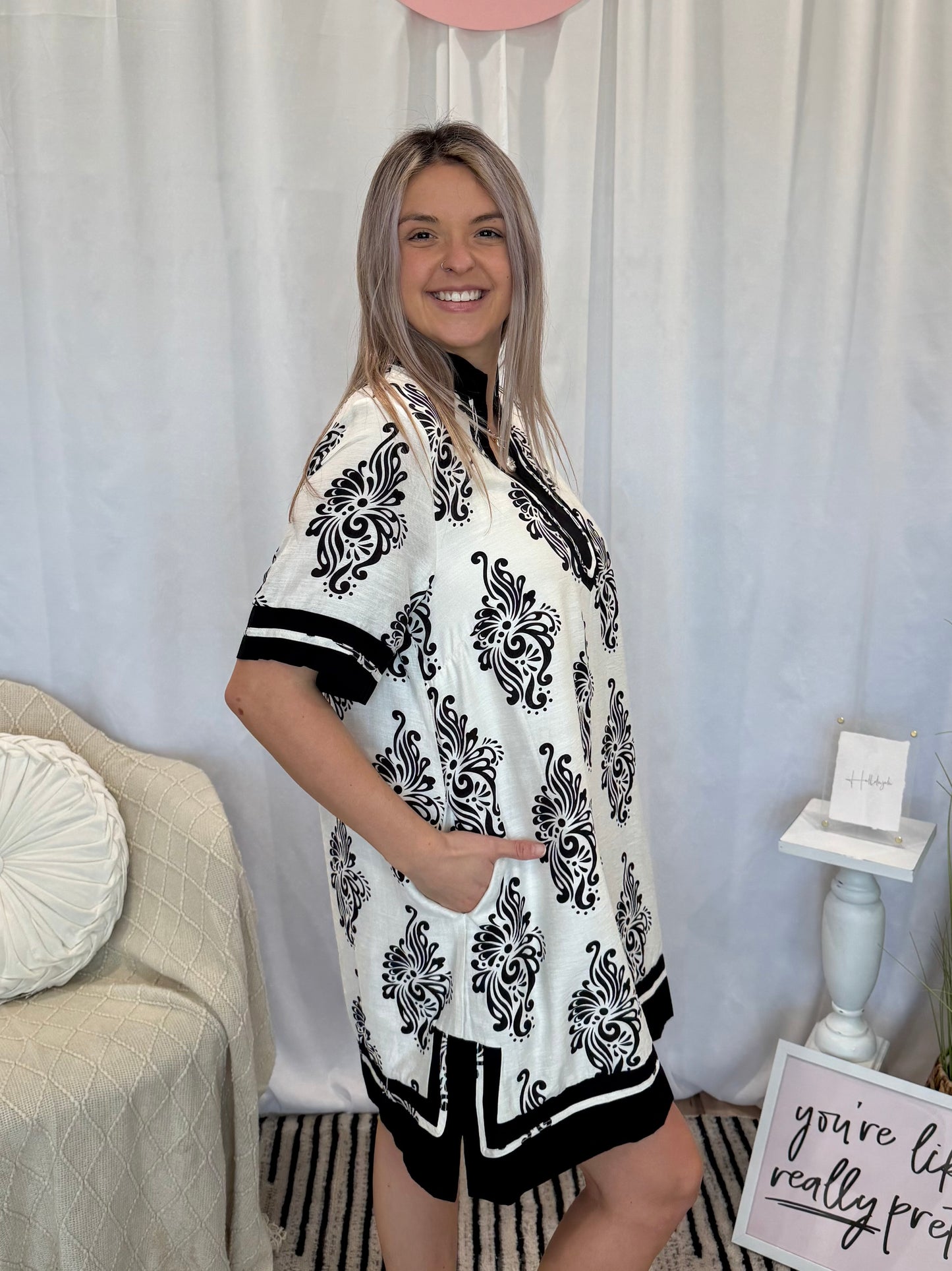 Northern Shore Dress (Pockets!)