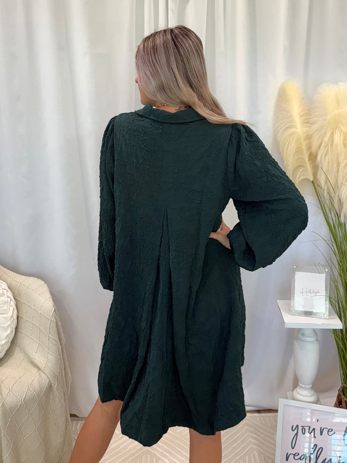 Evergreen Fog Dress (Pockets!)