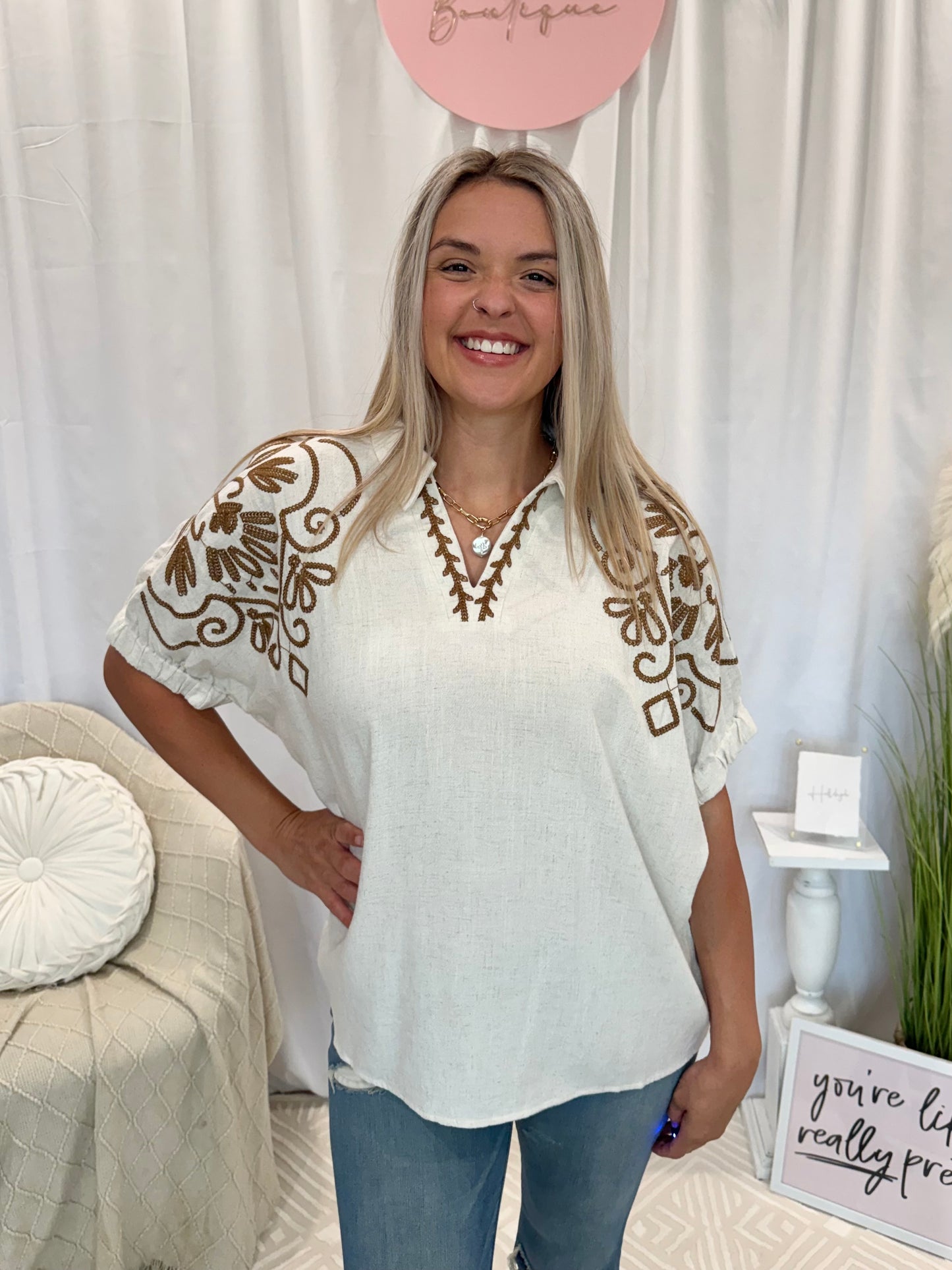 Sandy Oasis Top