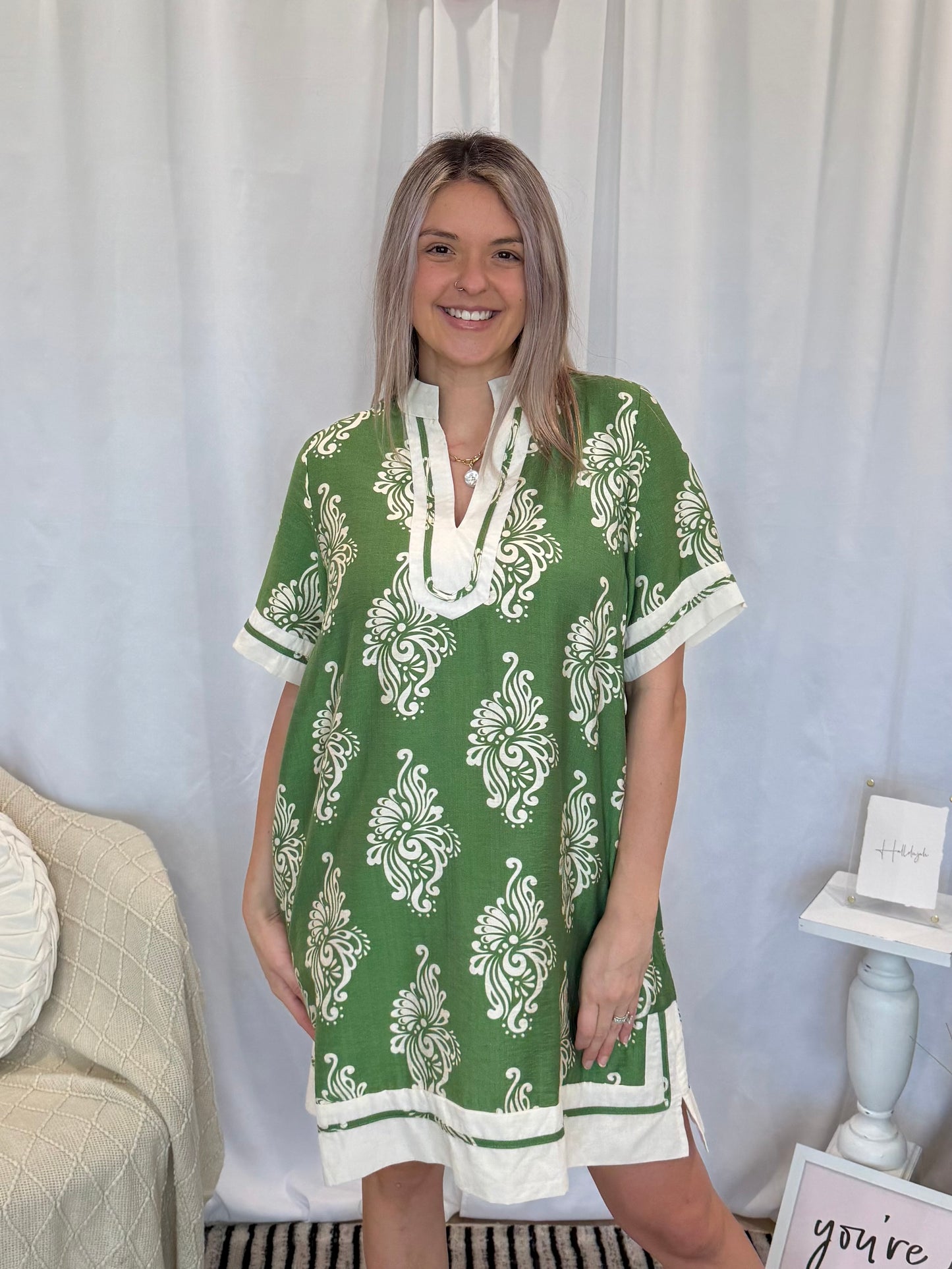 Southern Shore Dress (Pockets!)