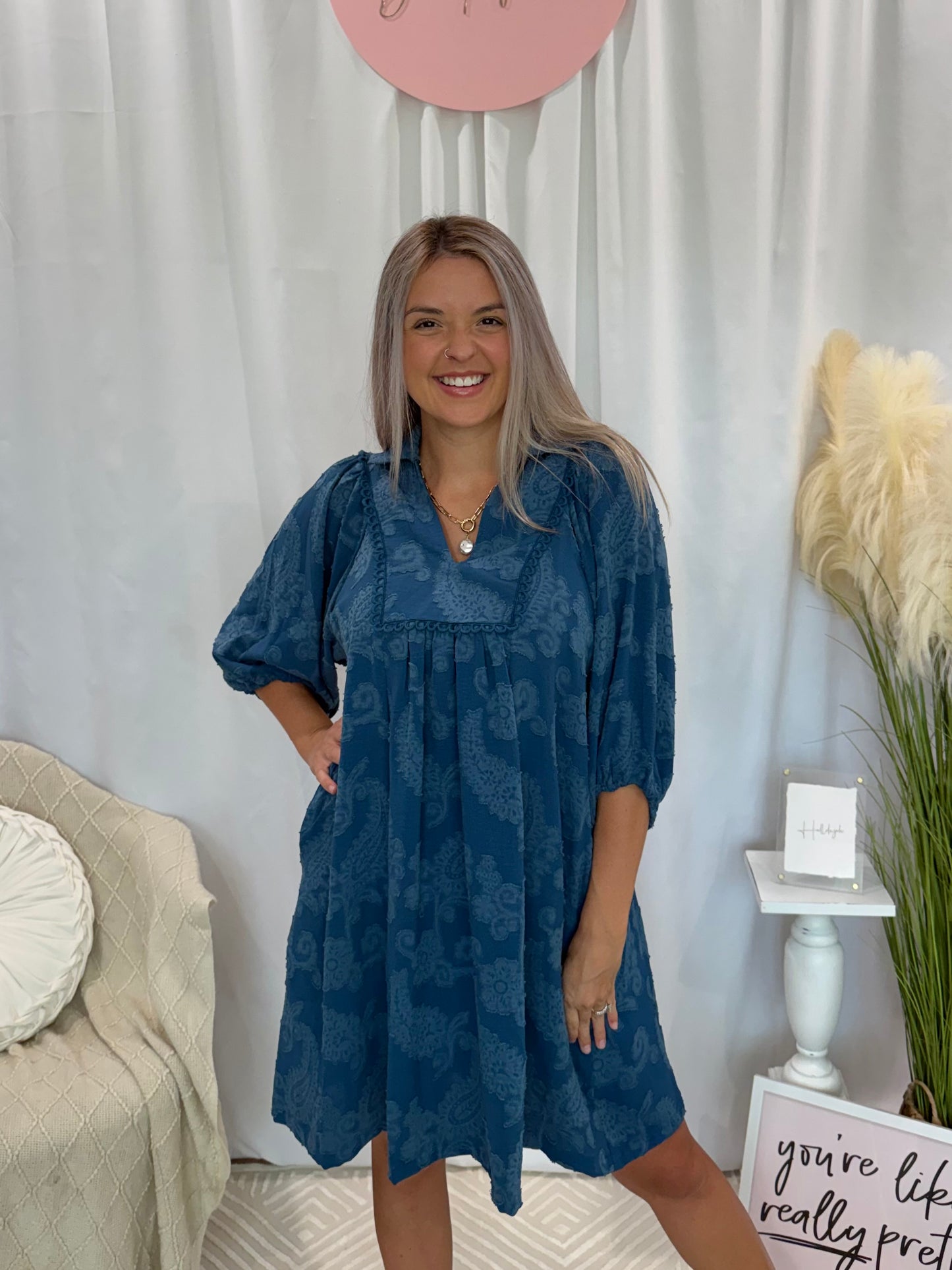 For the Love of Teal Dress (Pockets!)