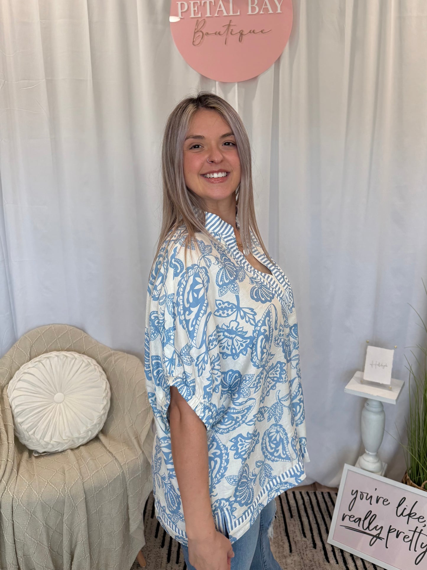 Blueberry Vanilla Top