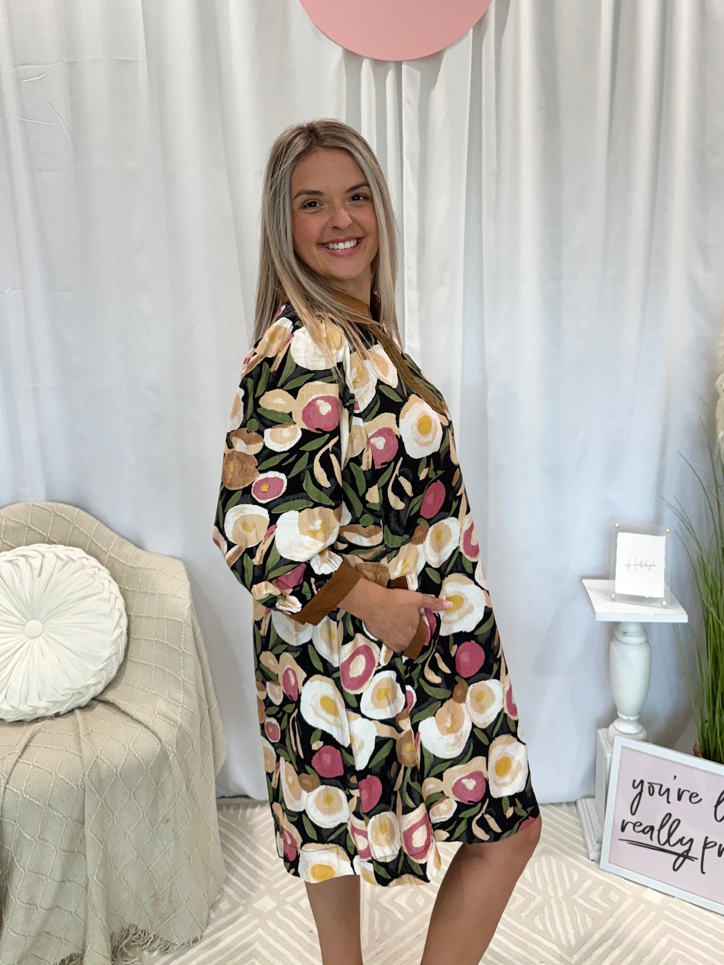 Onyx Deluxe Dress (Pockets!)