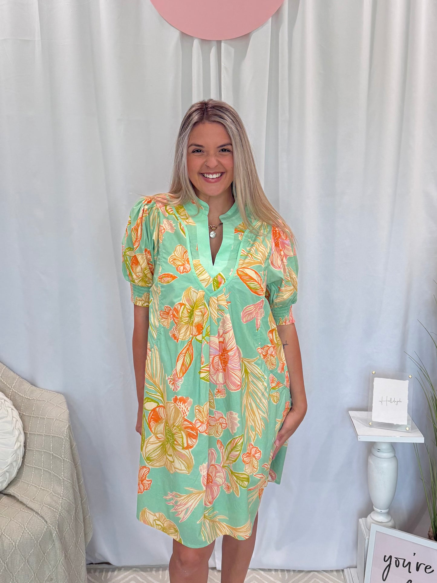 Summer Sunset Dress (Pockets!)