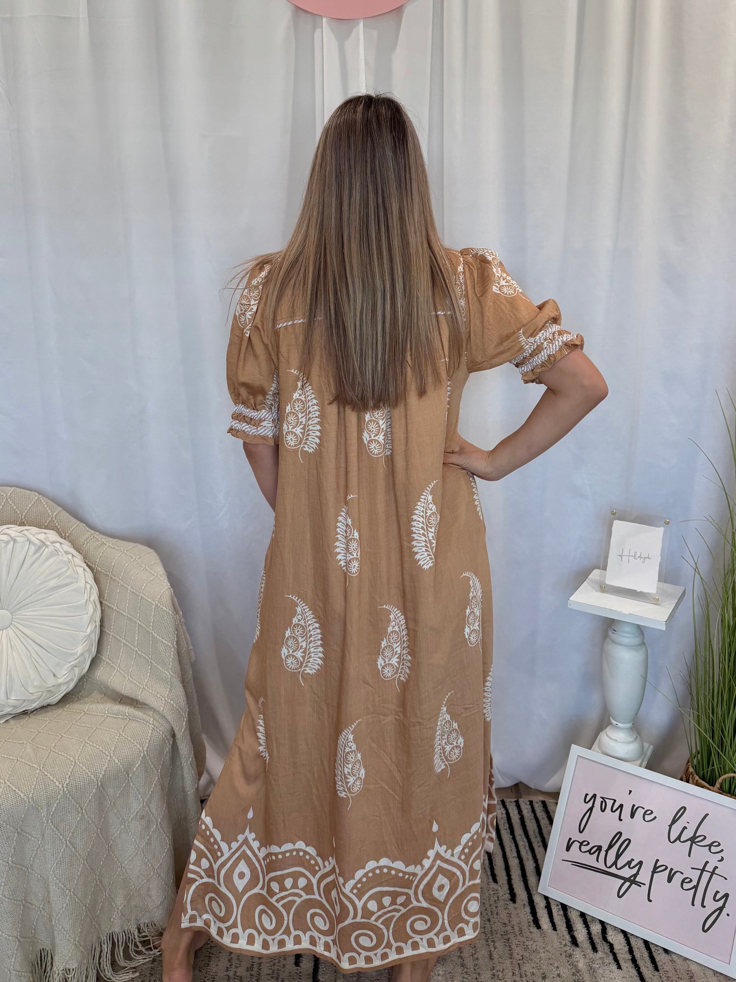 Clay Whipped Dress (Pockets!)