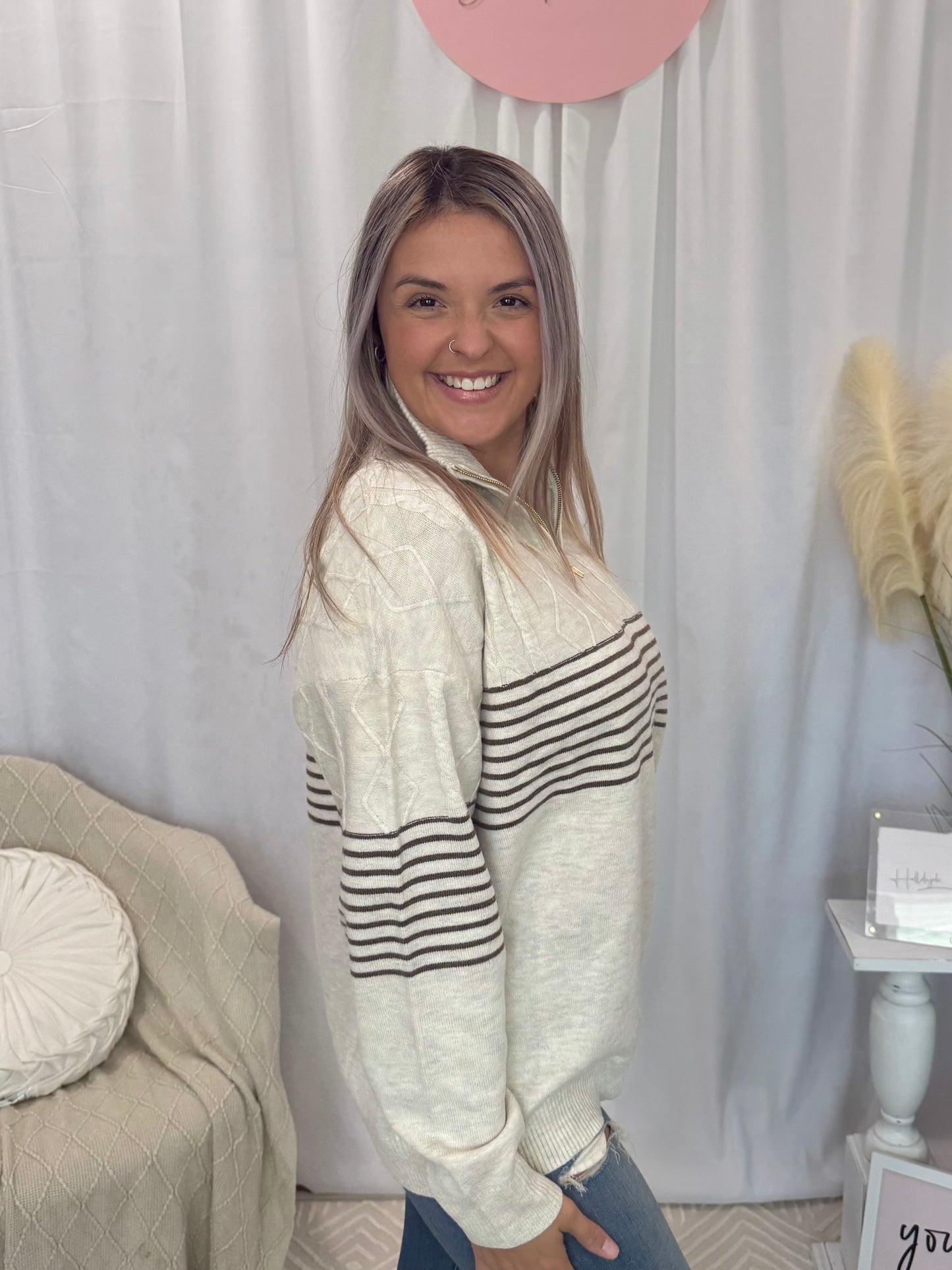 Cozy Cream Sweater