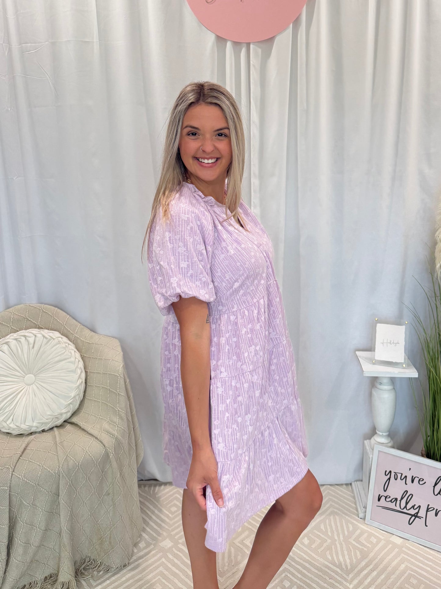 Sweet Orchid Dress (Pockets!)