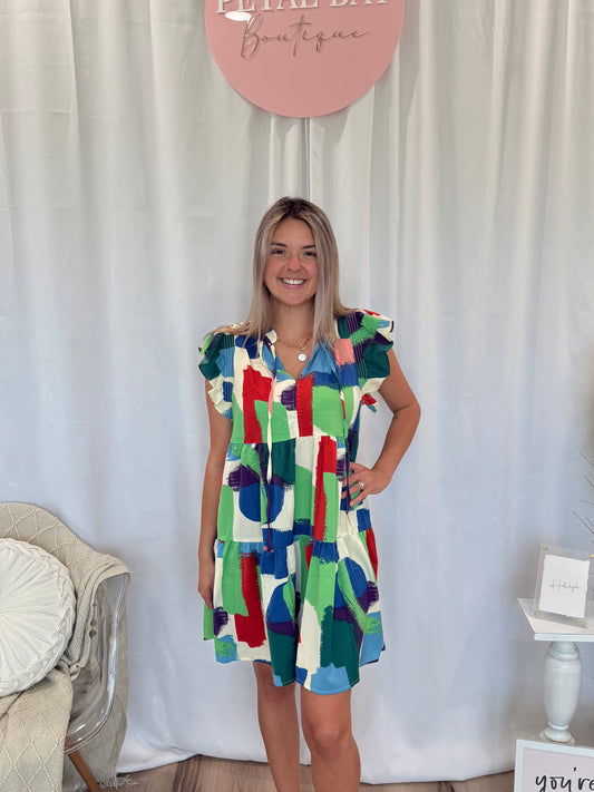 Colored in Happiness Dress