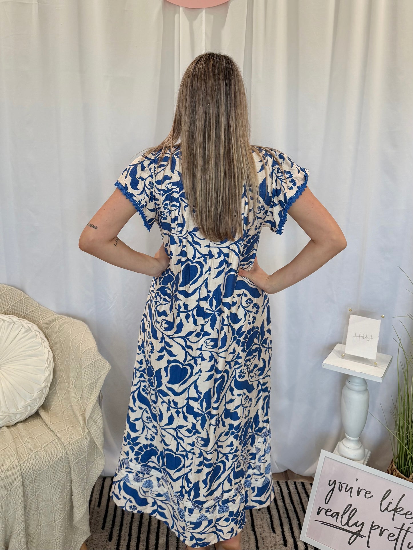 Blueberry Espresso Dress (Pockets)