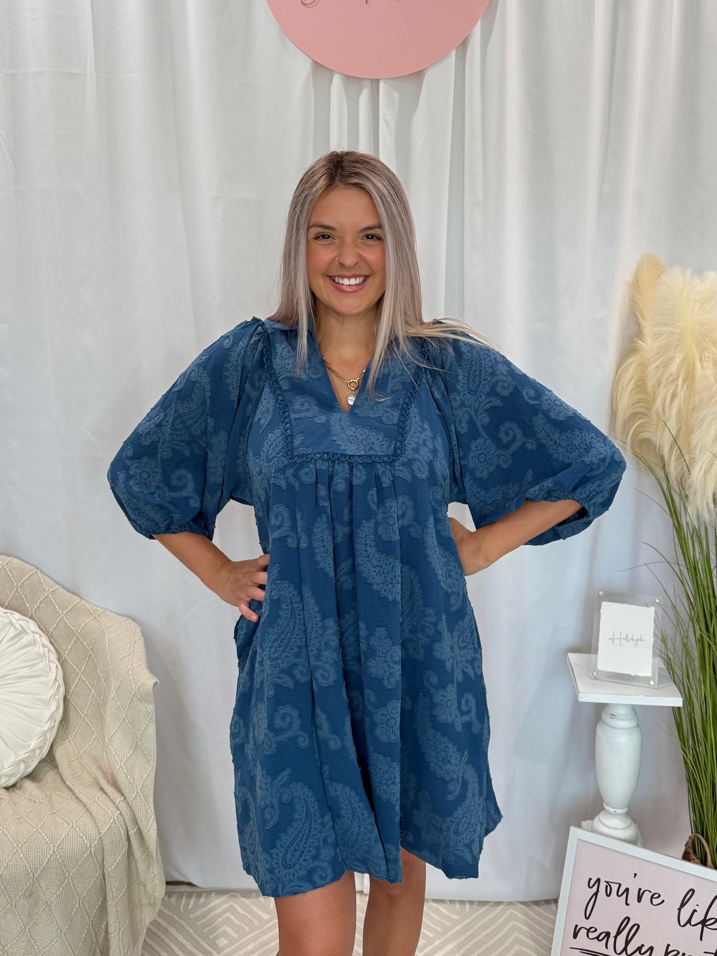 For the Love of Teal Dress (Pockets!)