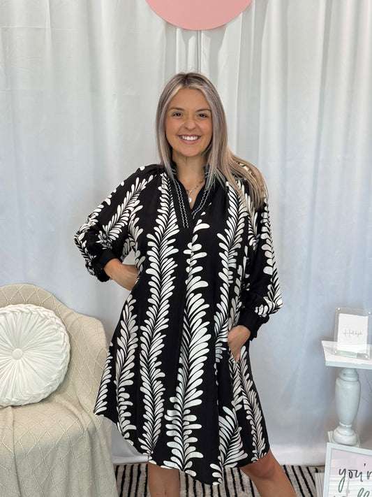 Talk To Me Dress (Pockets!)