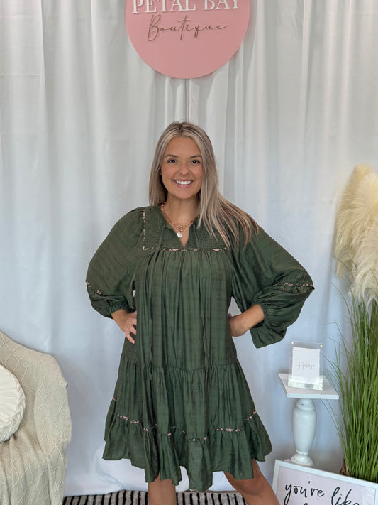 Simply Elegant Pine Dress