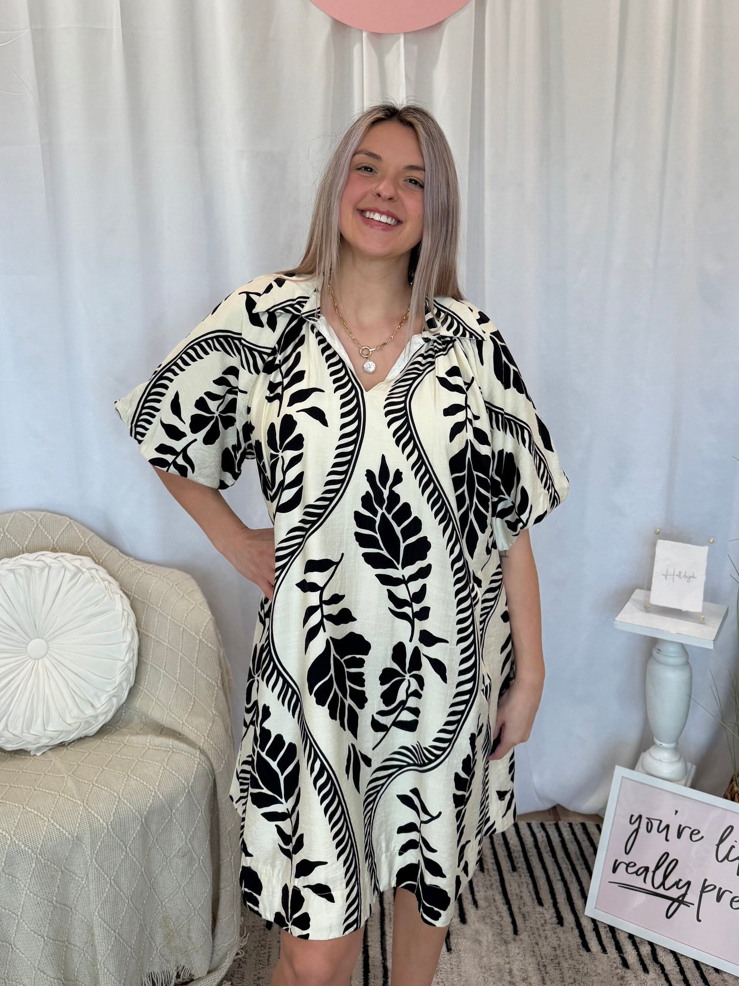 Ebony Forest Dress (Pockets!)