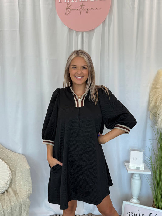 Black Walnut Deluxe Dress (Pockets!)
