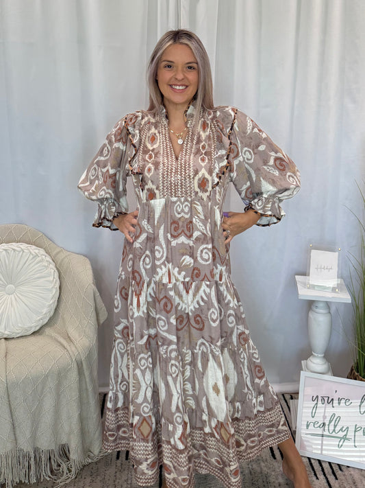 Taupe Perfection Dress