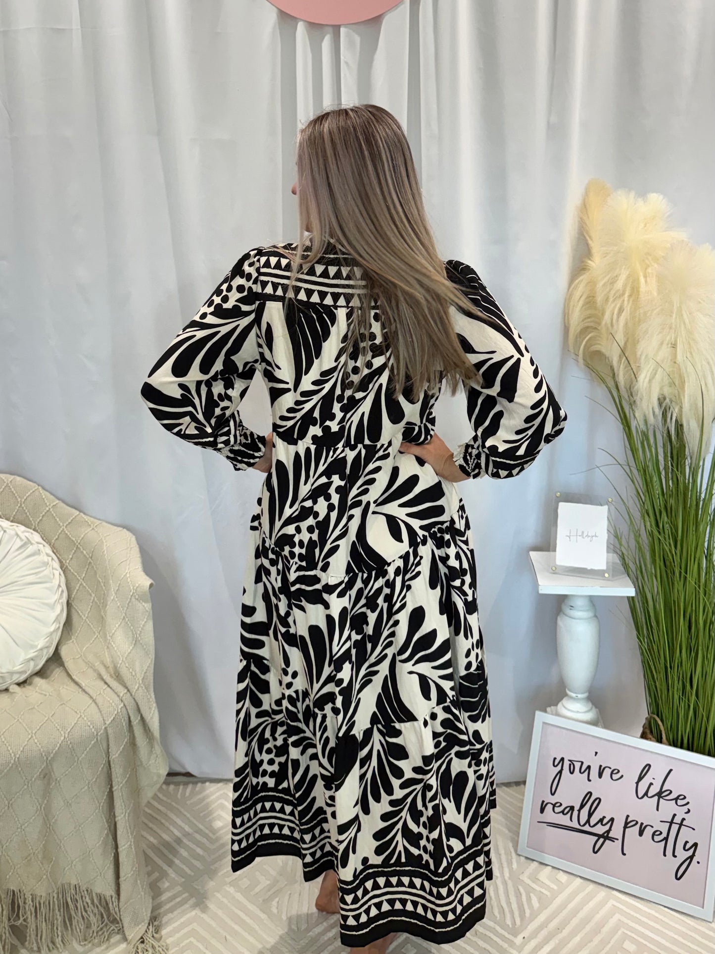 Onyx Delight Dress (Pockets!)