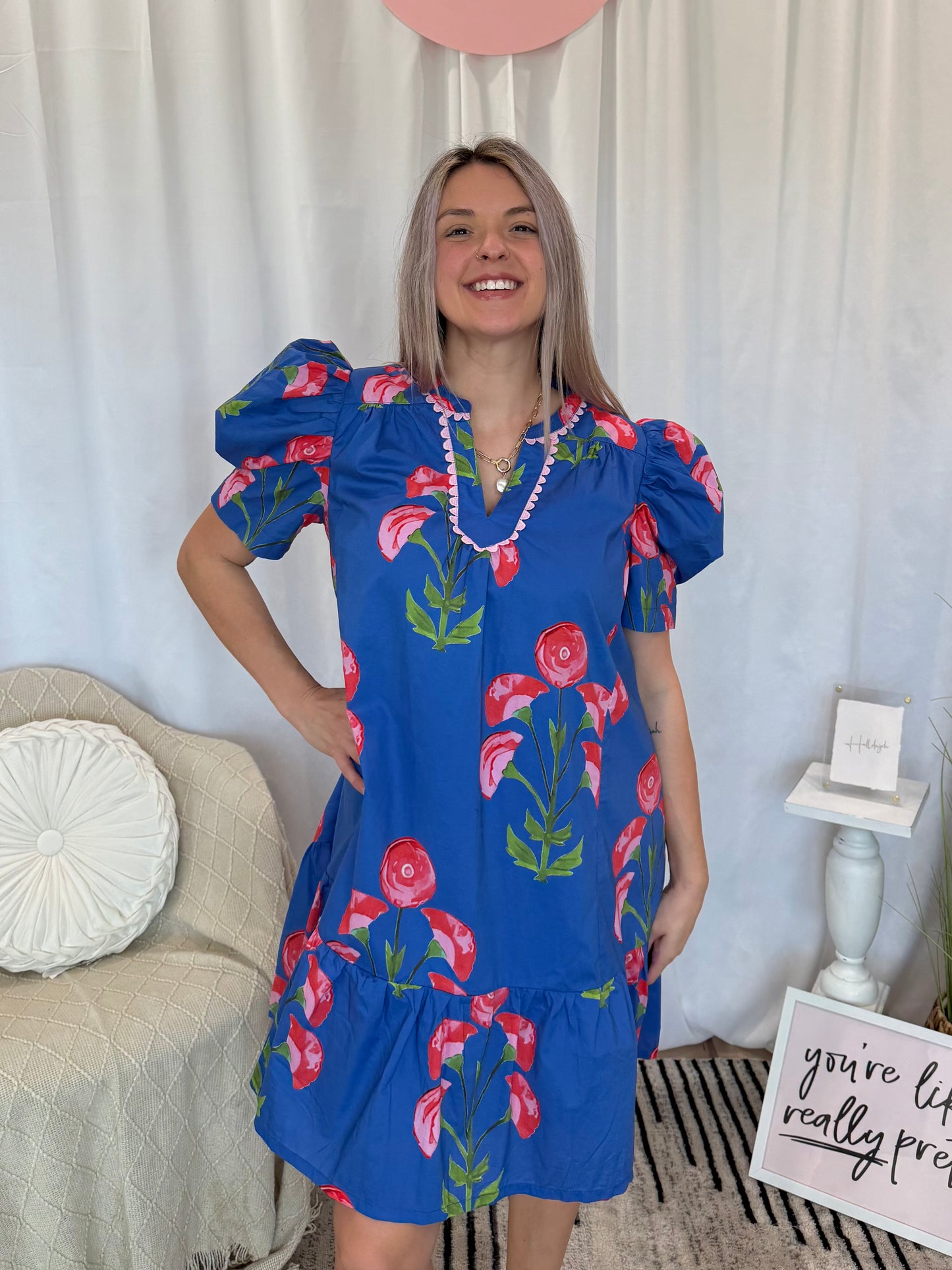 Pink Pop Berry Dress