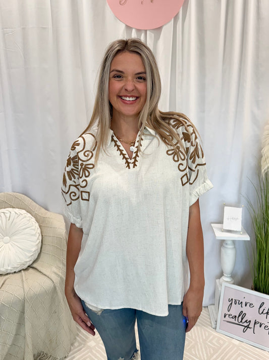 Sandy Oasis Top